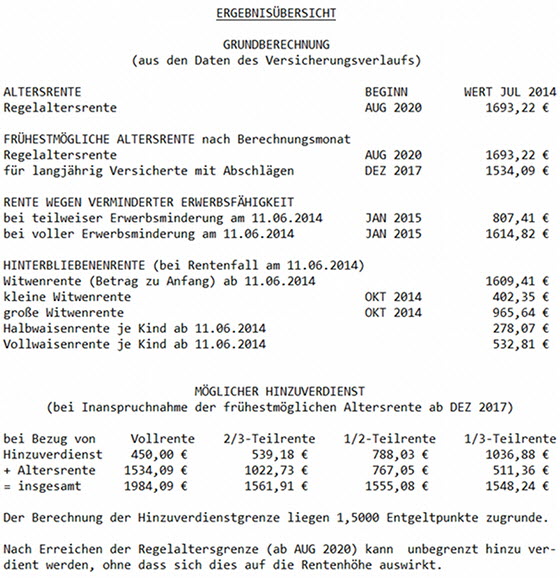 Grundberechnung